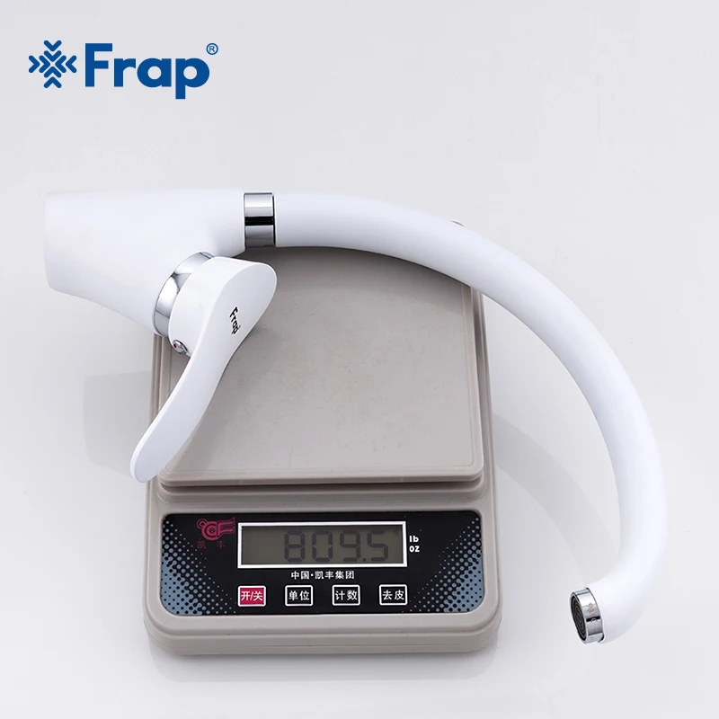 FRAP Solid Kitchen Mixer Cold and Hot flexible Kitchen Tap Single lever Hole Water Tap Kitchen Faucet Torneira Cozinha F4101-13