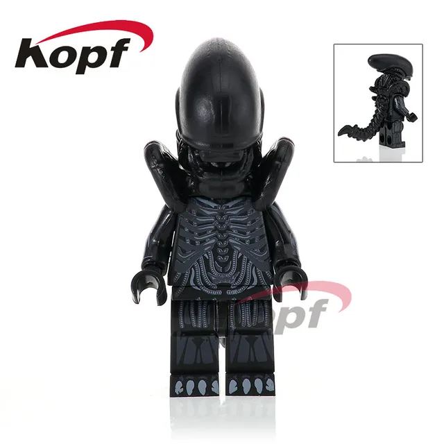Special Offers Single Sale Super Heroes Halloween Cyclops Omino Snake Undead Zombie One-Eyed Alien Building Blocks Toys for children PG1050