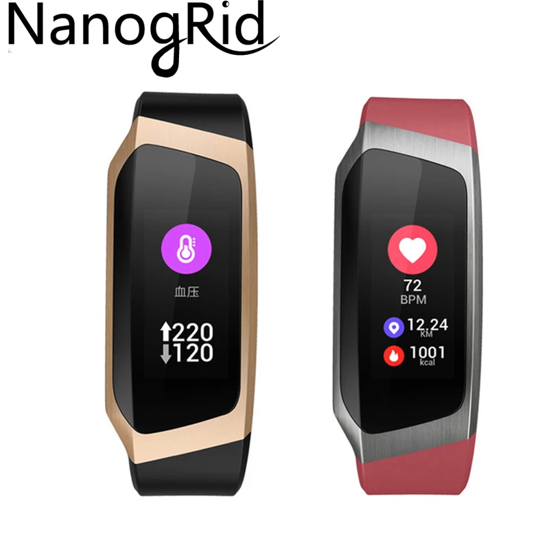 

E18 Smart Band Heart Rate Monitor Fitness Tracker Life IP67 Waterproof Sports Bracelet for Android IOS smart watch men