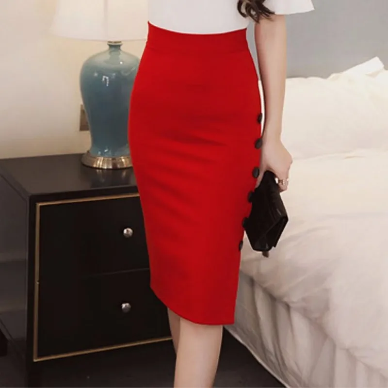 Новый формальный Для женщин Сексуальная Chic красные черные Разделение