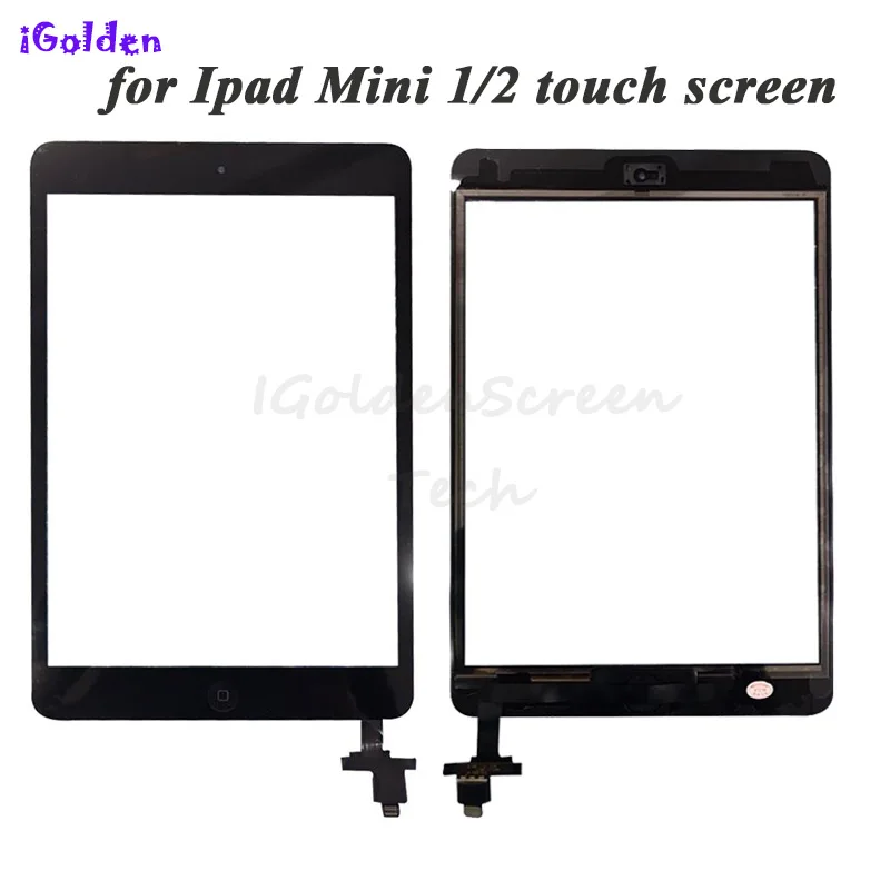Сенсорный экран для Ipad Mini 1/2 A1432 A1454 A1455 A1489 A1490 A1491 дигитайзер стеклянная панель с