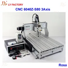 High Power LY 6040Z-S80 3 Axis CNC Lathe Machine Price with 1.5KW Water-Cooling Spindle Motor 220V/110V Available