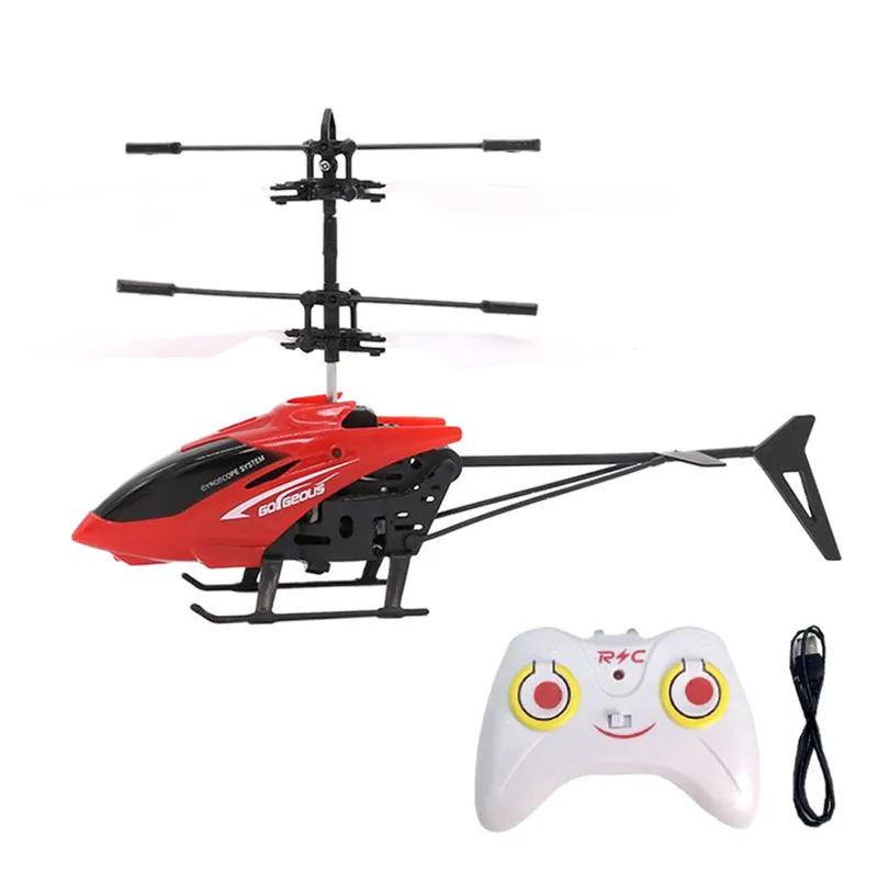 Flashing Light Induction Helicopter Toy For Kids LED Flashing Light Induction Helicopter Toy For