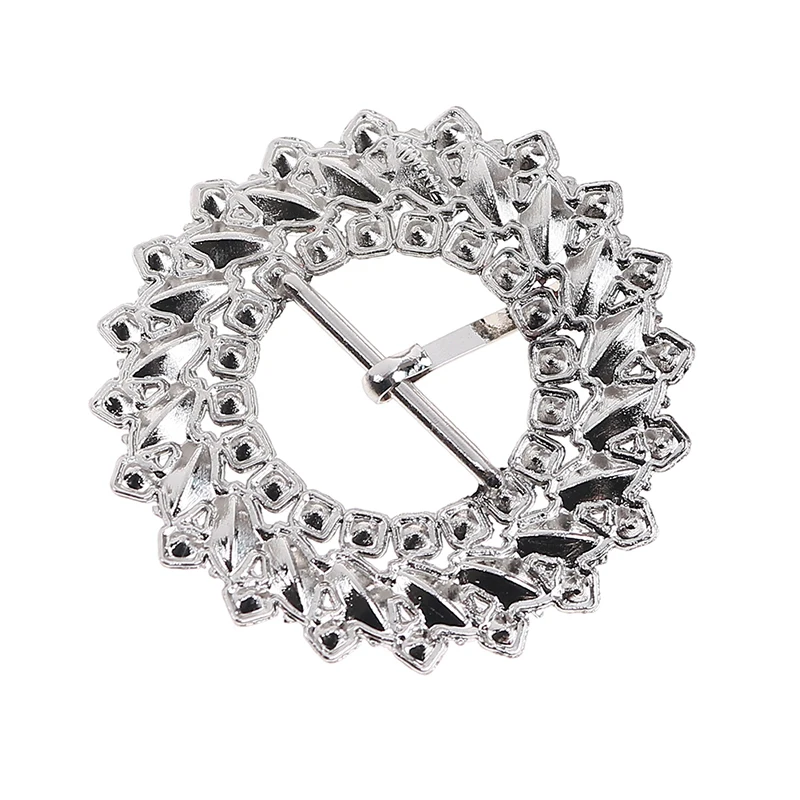 1PC Rhinestone Crystal Shoes Buckle Elegant Women Bridal Wedding Fashion Shoe Clips Decoration
