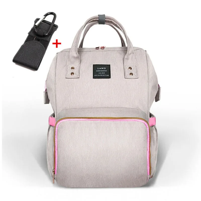 

Diaper Bag Mummy Bag Travel Backpack Baby Car Hanging Bag Large Capacity Backpack Baby Care Bag