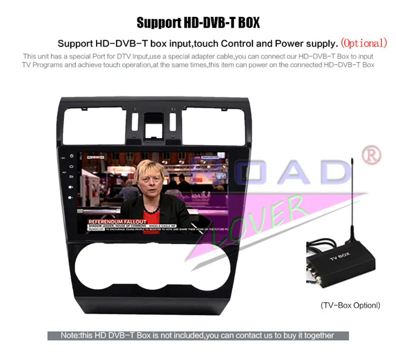 Best Autoradio Android 8.1 Car Multimedia Player For Subaru WRX Forester 2013 Stereo GPS Navigation 2 Din Auto Head Unit 8 Core 64G 20