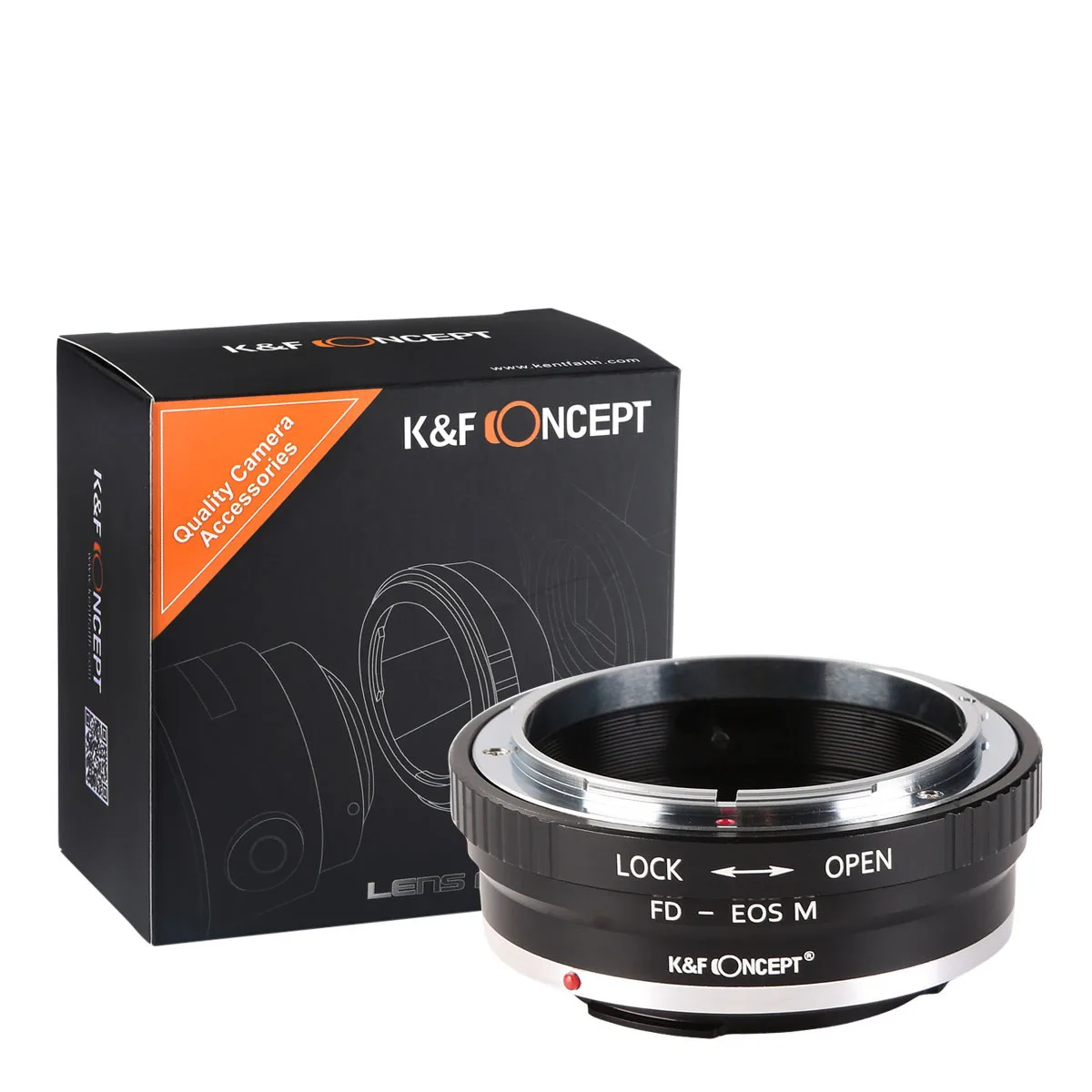 Anel para Canon Lente para Eos Câmera sem Chip Conceito Lente Adaptador fd Montagem m Ef-m k & f - Image 6