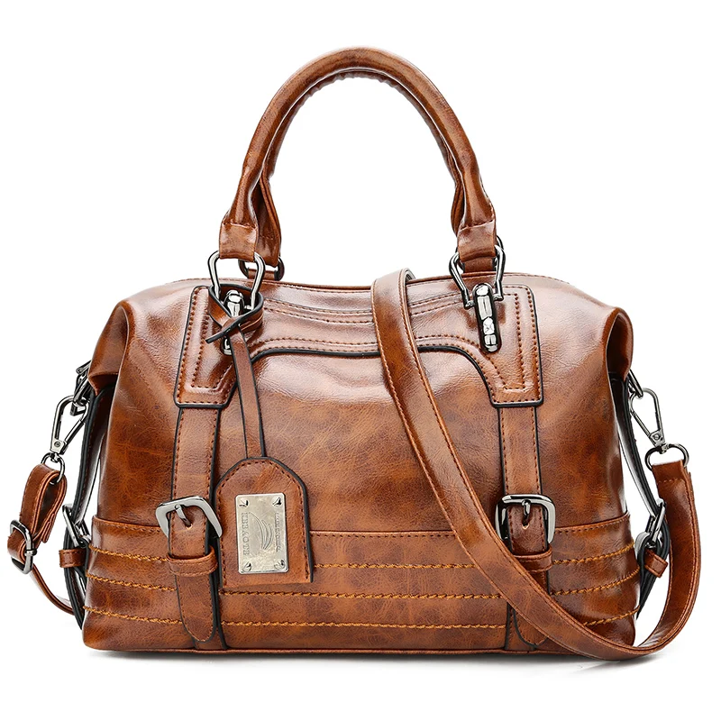 

Dropshipping Crossbody Bags For Women Messenger Bags 2018 Vintage Leather Bags Handbags Women Famous
