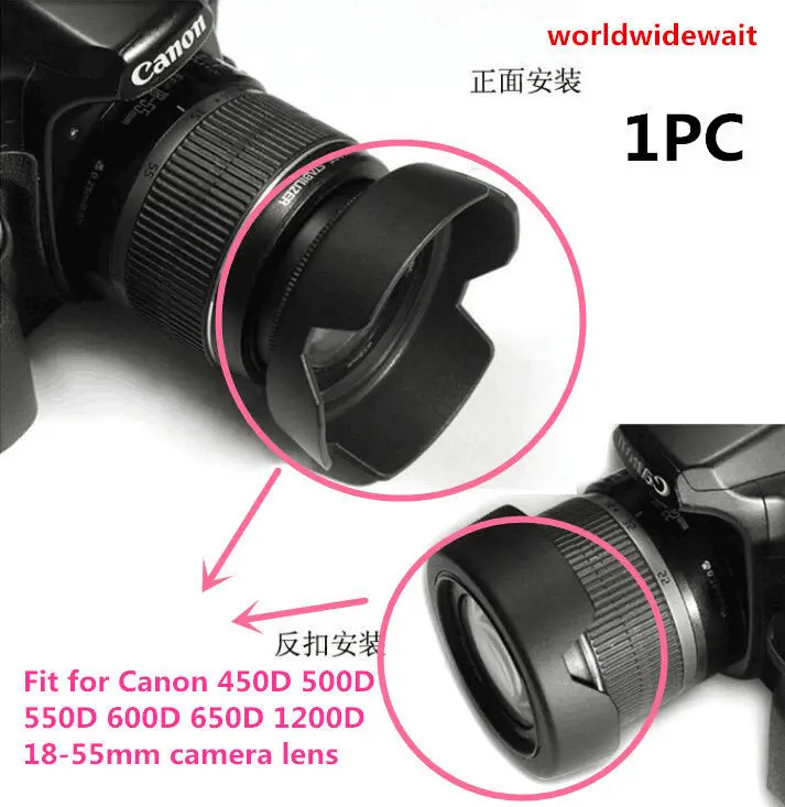 

Крышка для объектива камеры Canon 450D 500D 550D 650D 18-55 мм, 1 шт., EW-60C
