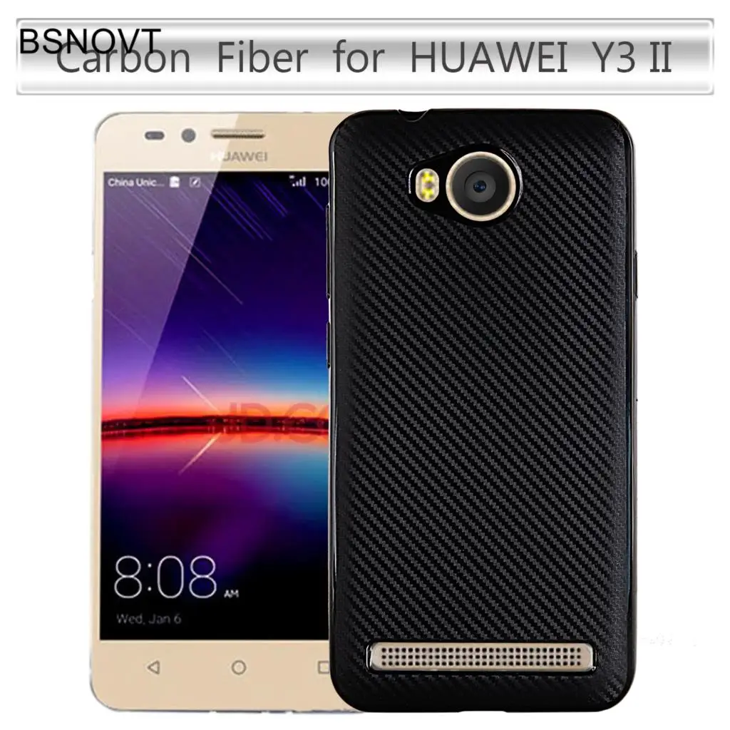 For Huawei Y3 II Case Soft TPU Slim Antiskid Shell Shockproof Anti-knock Phone Cover 2 |