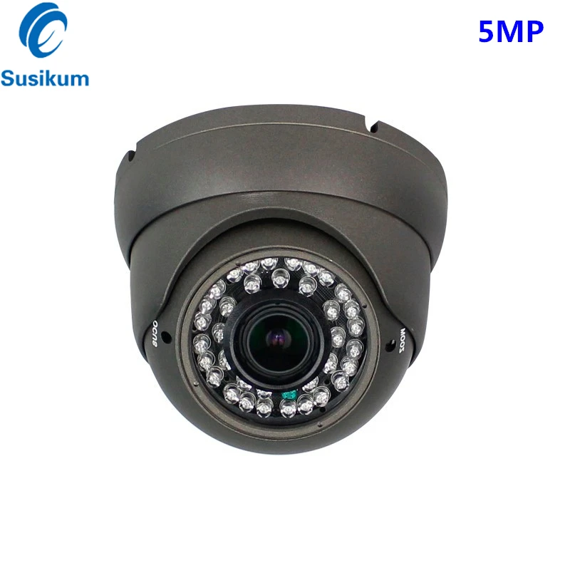 5MP ручной зум 2,8-12 мм объектив камеры безопасности наблюдения SONY326 CMOS сенсор Антивандальная купольная AHD камера ночного видения