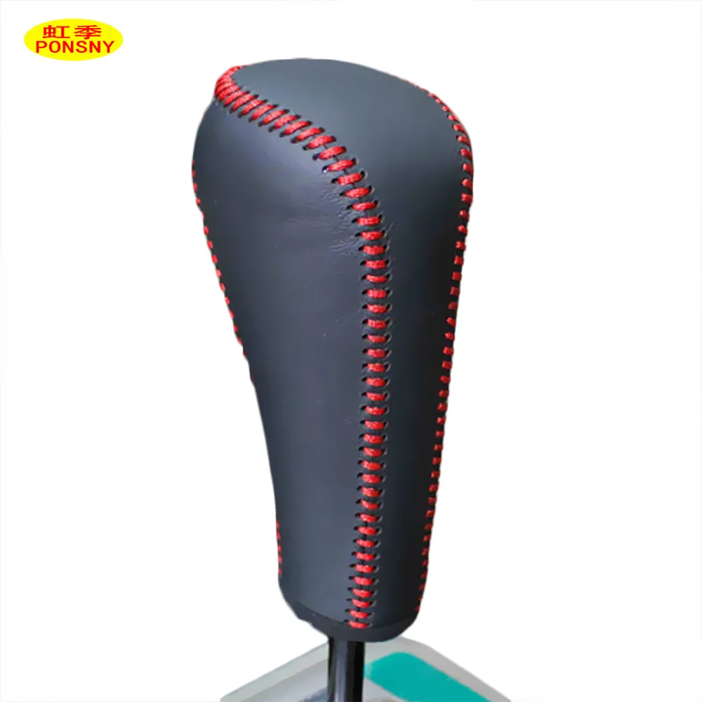 Чехол накладка из натуральной кожи для PEUGEOT 307 2004 2010 сшитый вручную|steering cover