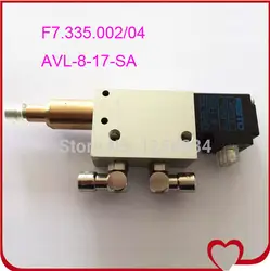 1 шт. бывший регулирования электромагнитный клапан F7.335.002/04 AVI-8-17-SA клапан для Hengoucn SM102 и CD102 машины F7.335.002