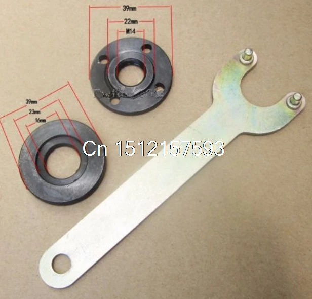 Clamp Flange Nut Wrench Assortment for Angle Grinder / Wet Polisher angle-grinder-nut
