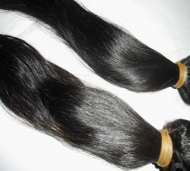 3pcs/lot 12" 30" Unprocessed straight Bohemian virgin hair extensions