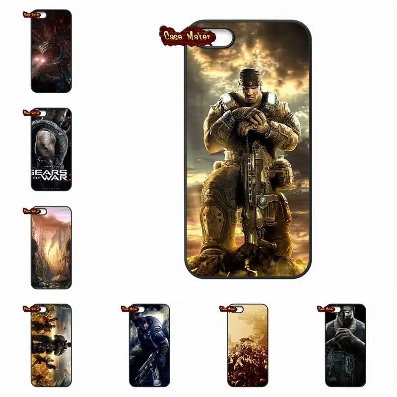 Gears Of War череп Marcus Fenix Телефон чехол для Samsung Galaxy A3 A5 A7 A8 A9 Pro J1 J2 j3 J5 J7 2015 2016 | Мобильные