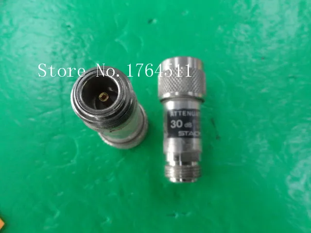 

[BELLA] STACK DC-2.6GHz 30dB RF coaxial fixed attenuator N --2PCS/LOT