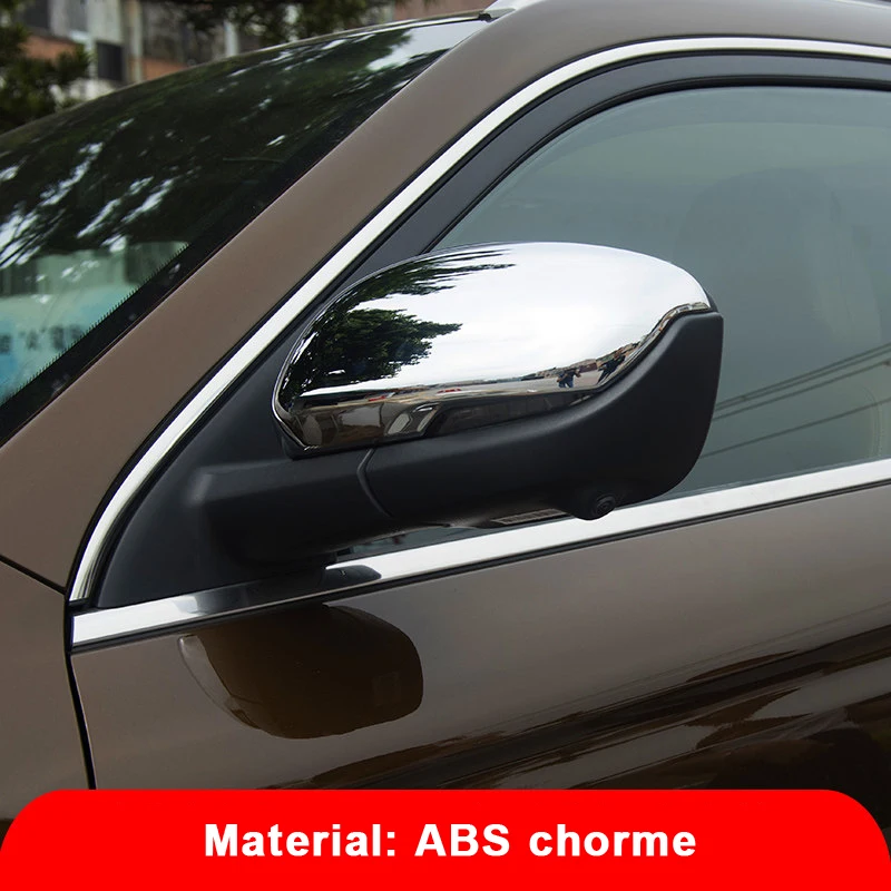 Автомобильная крышка зеркала заднего вида отделка дождь наклейка на козырек кузова гарнир Защитная для Geely Atlas Boyue Emgrand NL-3 Proton X70