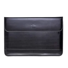 LENTION New Leather Notebook laptop Sleeve Case Bag For MacBook Pro/Air 13″ Color:Black Size:For 13.3inch