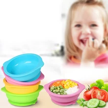 Силиконовая обеденная пластина детская силиконовая присоска устойчивая к падению круглая чаша противоскользящая Защита окружающей среды Нетоксичная