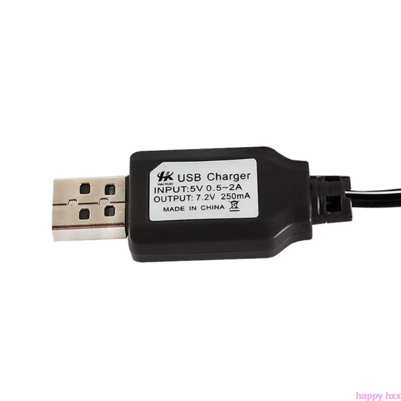 Usb кабель для зарядки Ni-Cd Ni-MH аккумуляторы пакет штекер SM адаптер 7,2 в 250mA выход дистанционное управление игрушка