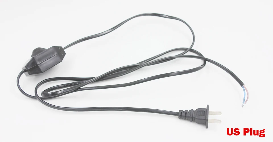 Светильник Диммер шнур провод Светильник вилка переключения питания диммирующий переключатель 1,8 м линейный кабель светодиодный светильник