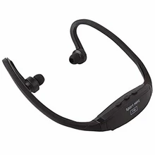 Portable Cheap Wireless Headphones Sports Headset Music MP3 Player Headphone Micro SD TF Card FM radio Earphone