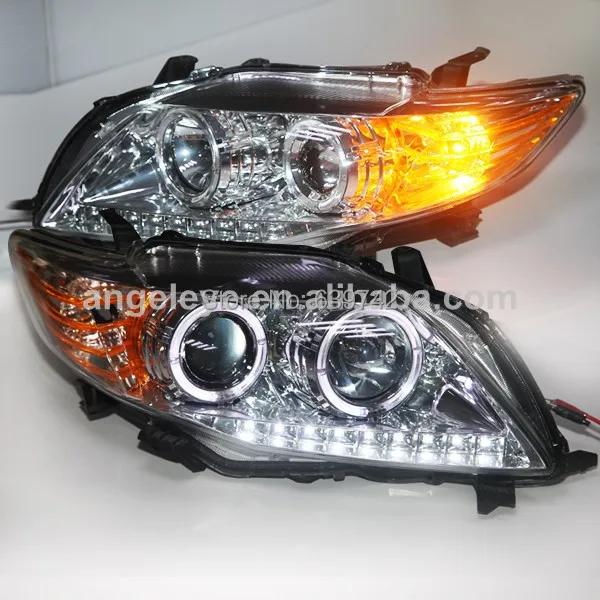 Для Toyota Corolla Altis LED Фонарь налобный 2008-2010 год Chrome дом белый светодиод