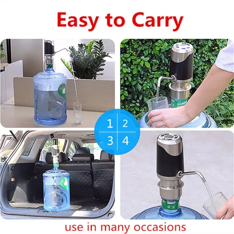 Universal Electric Drinking Water Pump,Gallon Bottle Pump Water Dispenser Switch