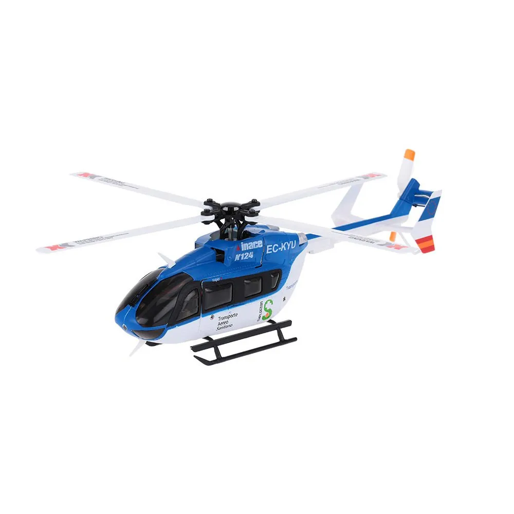 XK K124 EC145 6CH бесщеточный двигатель 3D 6G система RC вертолет совместим с FUTABA S-FHSS RTF VS Wltoys V977