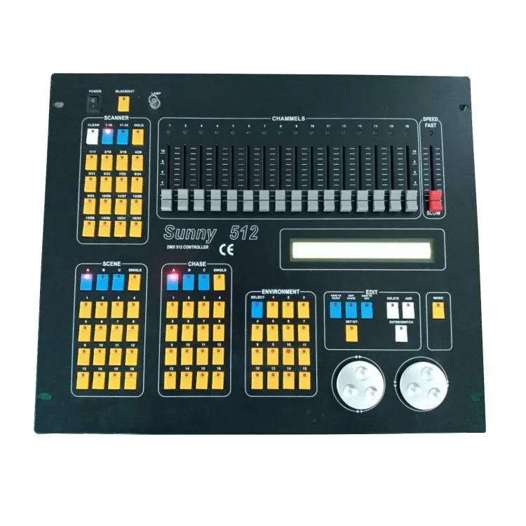 Лидер продаж сканер DMX консоль DMX512 DJ-оборудование 512 контроллер для дискотеки