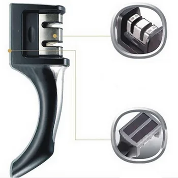 

Two Stages (Diamond & Ceramic) Kitchen KnifeSharpener Diamondsharpener Can Repair Ceramicknife Small Defects