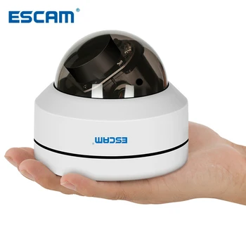 

ESCAM PVR002 2MP 1080P IP Network Camera PTZ 4X Zoom 2.8 -12mm Lens Waterproof PoE Dome H.265 Support ONVIF