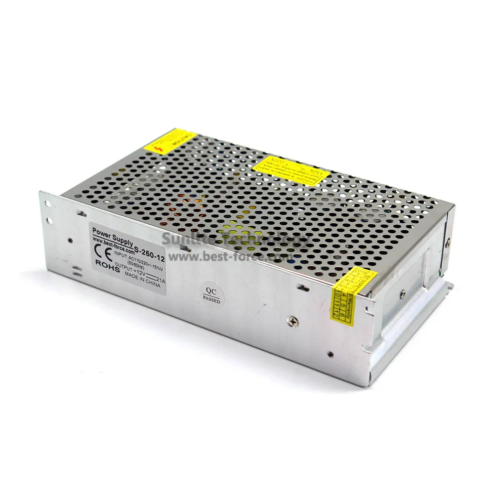 250 Вт 12 В 21A AC-DC импульсный источник питания коммутатора для Светодиодная лампа 3d принтер Трансформеры 110 В 220 В AC DC 12 В SMPS с монитор CCTV