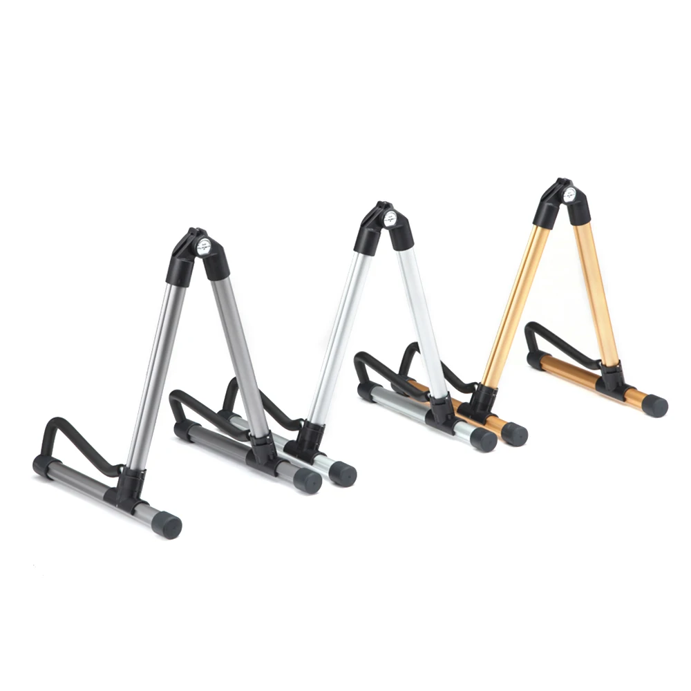 Foldable Guitar Stand Lightweight Portable Guitar Bass Stringed Instrument Stand Holder for Professional Guitarist -
