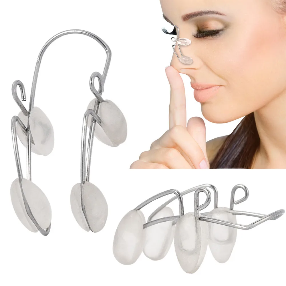 

Nose Shapers Silicone Clamp Clip Reshape Nose Up Lifting Shaping Shaper Rhinoplasty Nose Job Beauty Tool Drop shipping G524