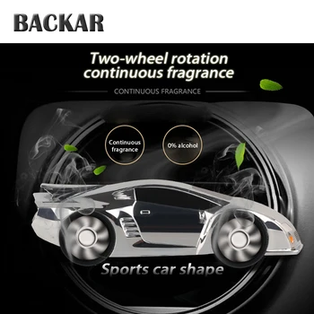 

BACKAR Auto Car Model Aromatherapy Fragrance Styling For Jeep Renegade wrangler Opel Astra h g j Audi A3 A4 B6 B8 A5 Accessories