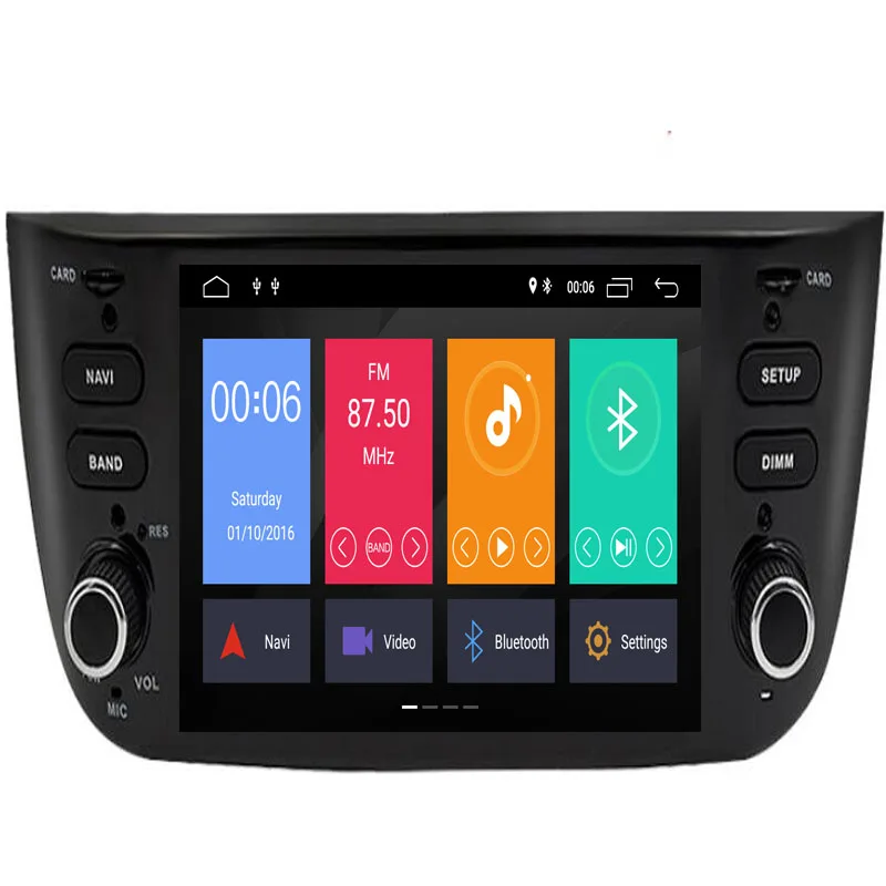 

Android 9.0 octa Core 6.2 Inch Car Stereo For FIAT Punto 199 310 / Linea 323 2012-2016 DVD Multimedia Radio GPS Player Wifi DAB