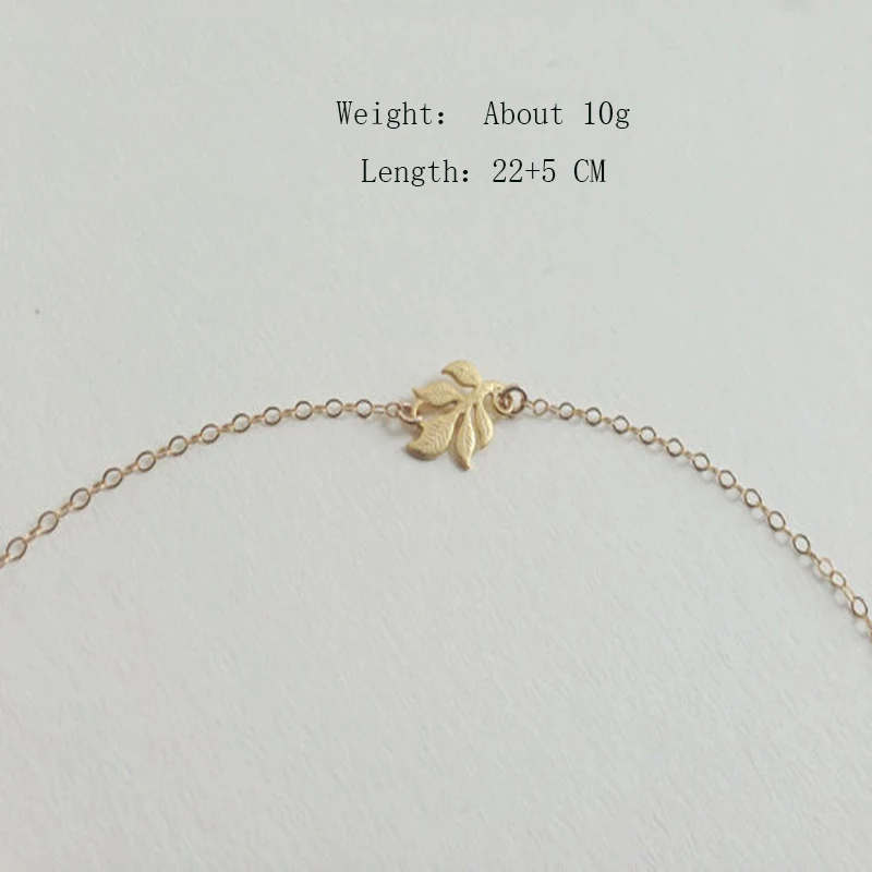 Qevila Hot Jewelry Anklets Leaves Bohemian Ankle Bracelets for Women on the Leg Simple Chains On foot Femme Bracelets Sandal DIY (1)