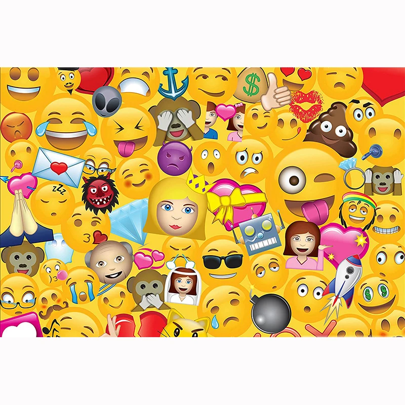 

Diamond Painting Full Square Cartoon Emoji 5D DIY Diamond Embroidery Mosaic Picture Of Rhinestone Christmas Decoration Home