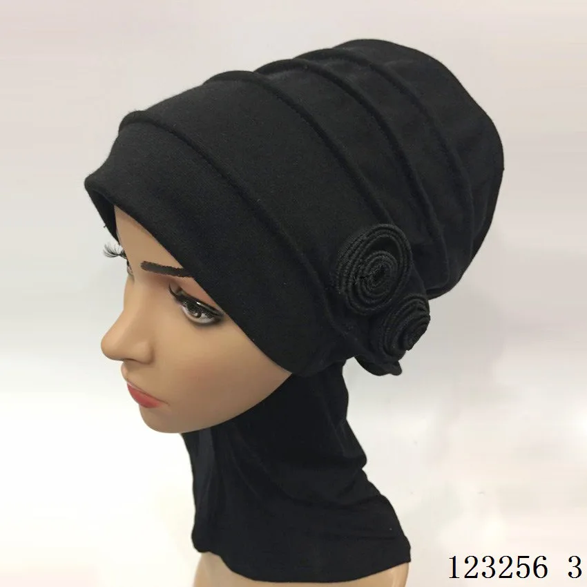 Aliexpress.com Acheter Musulman couvre chefs fleur chapeau De Mode Turquie belle foulard turc islamique vêtements hijab de head covering islam fiable