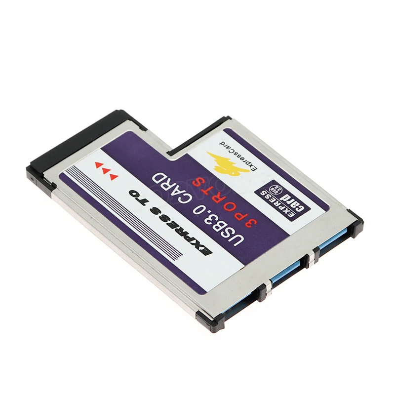 Лидер продаж высокое качество 3 Порты и разъёмы Скрытая внутри USB 3,0 USB3.0 к Expresscard Express Card 54 54 мм адаптер конвертер
