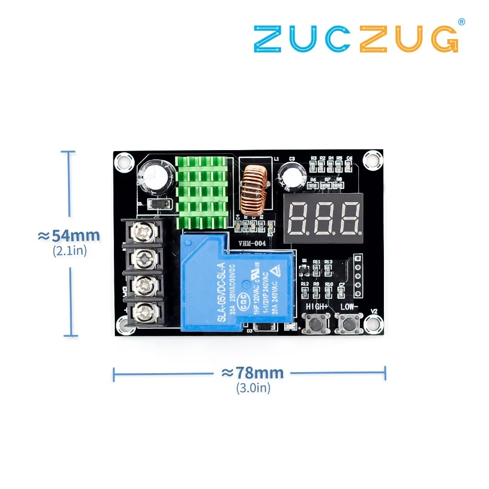 VHM-004 Battery Charger Control Module DC 6-60V Storage Lithium Battery Charging Control Switch Protection Board VHM-004 Battery Charger Control Module DC 6-60V Storage Lithium Battery Charging Control Switch Protection Board