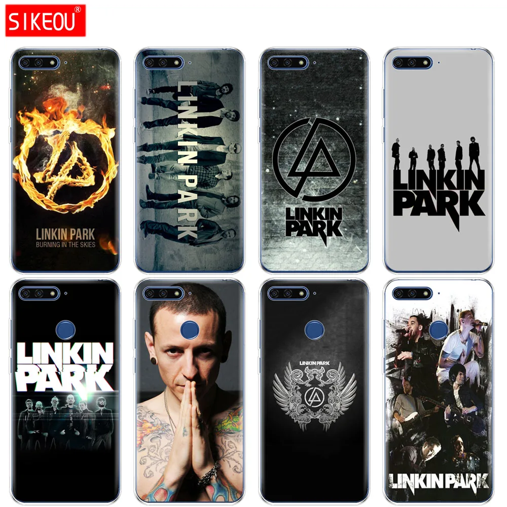 

Silicone Cover Phone Case For Huawei Honor 7A PRO 7C Y5 Y6 Y7 Y9 2017 2018 Prime Newest Popular Linkin Park