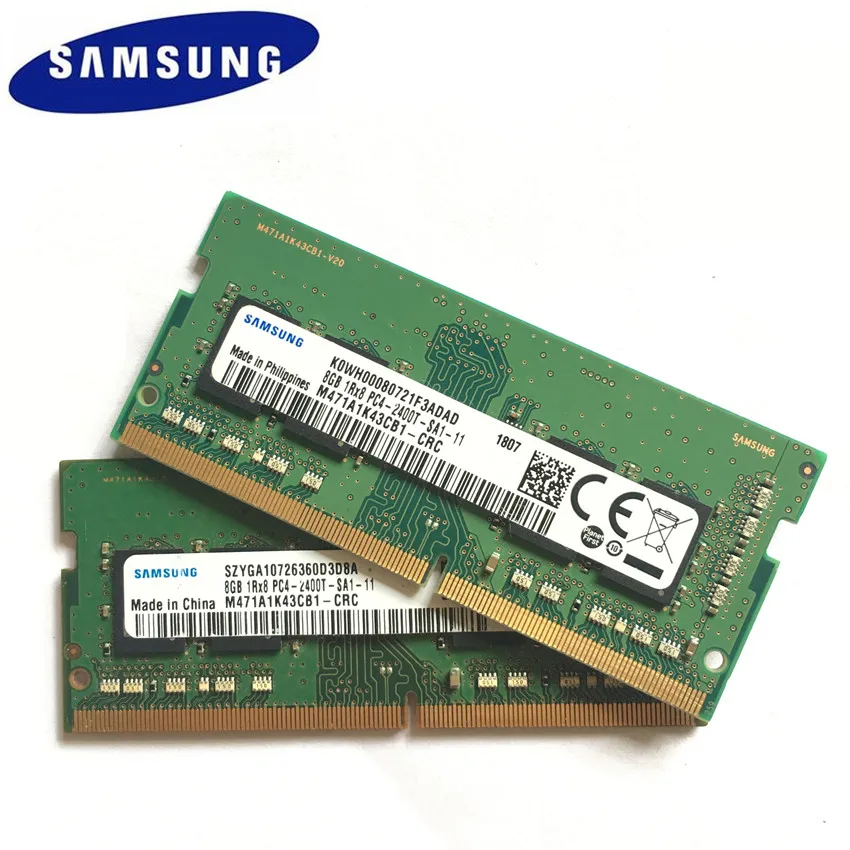 Ноутбук samsung DDR4, 16 ГБ, 8 ГБ, 4 Гб, PC4, 2133 МГц или 2400 МГц, 2400T или 2133P DIMM, память для ноутбука, 4 ГБ, 8 ГБ, оперативная Память DDR4