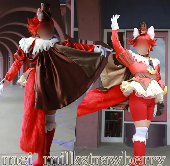 Костюм для косплея KiraKira Pretty Cure A La Mode Хэллоуина Рождества в комплекте парик|cosplay