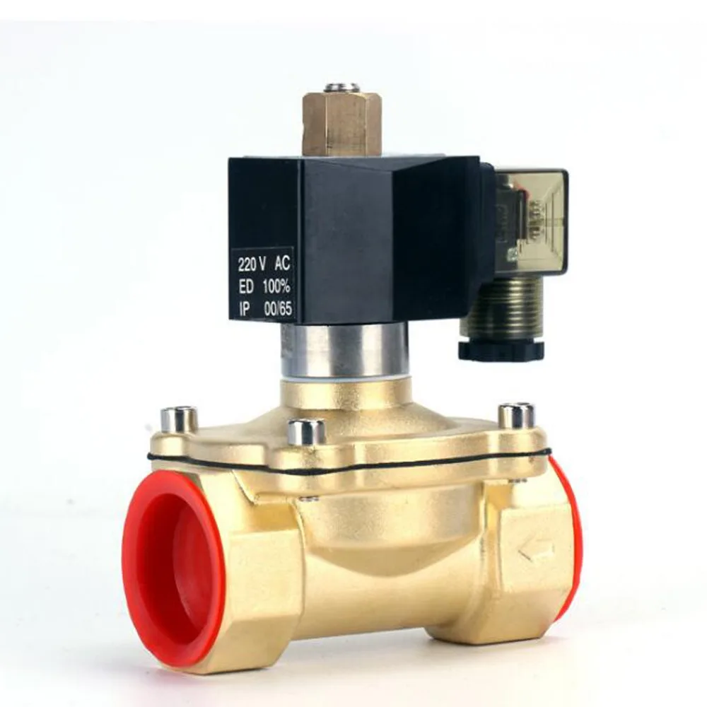 

AC220 DC24V Normally open solenoid valve,Electric Valve,Pneumatic Valve,for Water Oil Air,(N.O) 2W-DN15K/20K/25K/32K/40K/50K