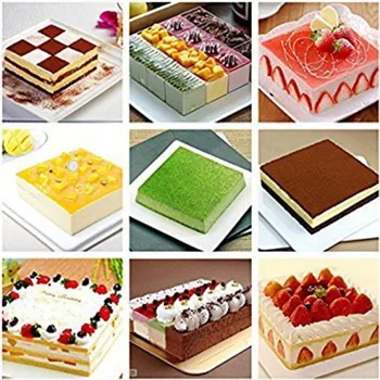 

Stainless Steel Rectangular Durable Mousse Mold Adjustable Telescopic Mousse Baking Mold