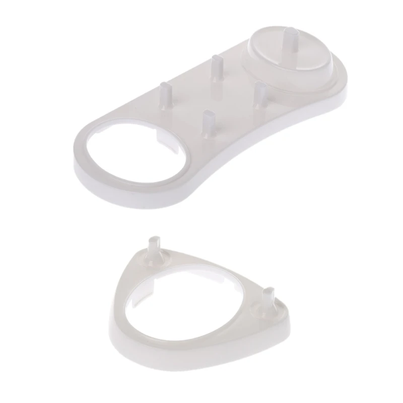 

Electric Toothbrushes Holder Plastic Tooth Brush Bathroom Bracket Charger Hole