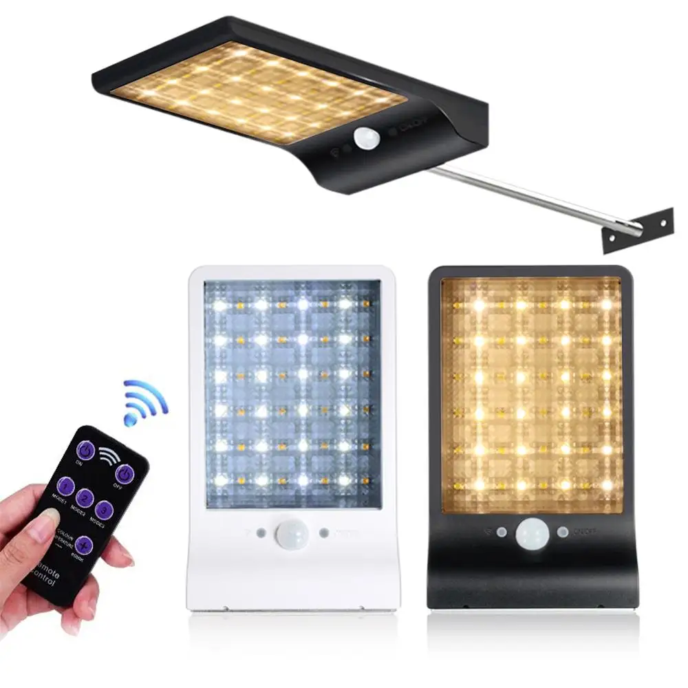 

Wall Light Street Lamp Light Controlled Outdoor Motion Sensor 48 LED Durable Walkway Lights Eco-Friendly Home